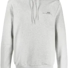 Худи с кулиской и логотипом