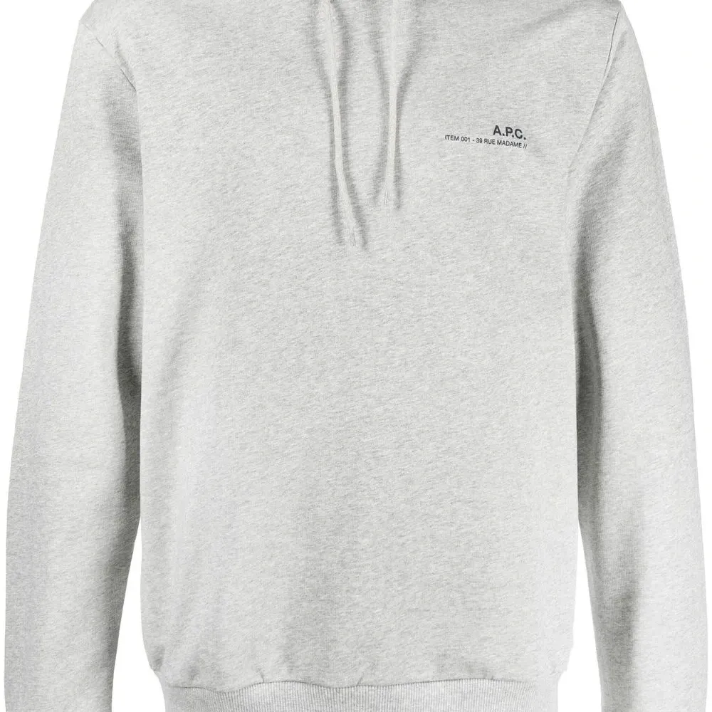 Худи с кулиской и логотипом