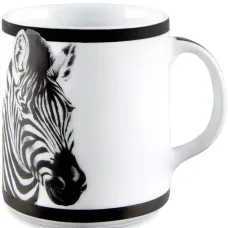 Фарфоровая кружка с принтом