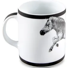 Фарфоровая кружка Zebra Фарфоровая кружка Zebra