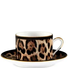 Чайный сервиз с принтом