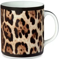 Фарфоровая кружка с принтом