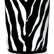 Фарфоровая кружка с зебровым узором