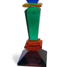 Декорированный подсвечник