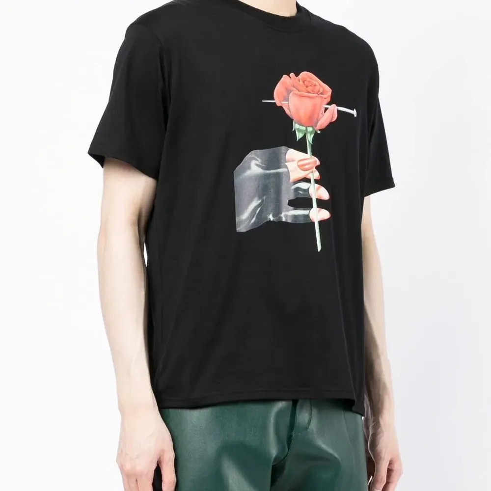 Футболка с круглым вырезом