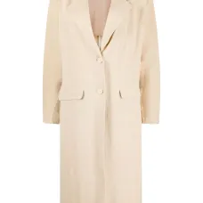 Однобортное пальто строгого кроя