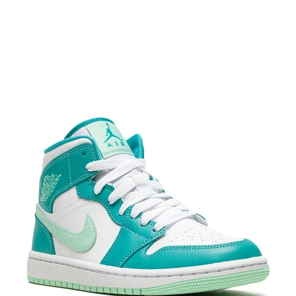 Кроссовки Air Jordan 1 Mid Washed Teal