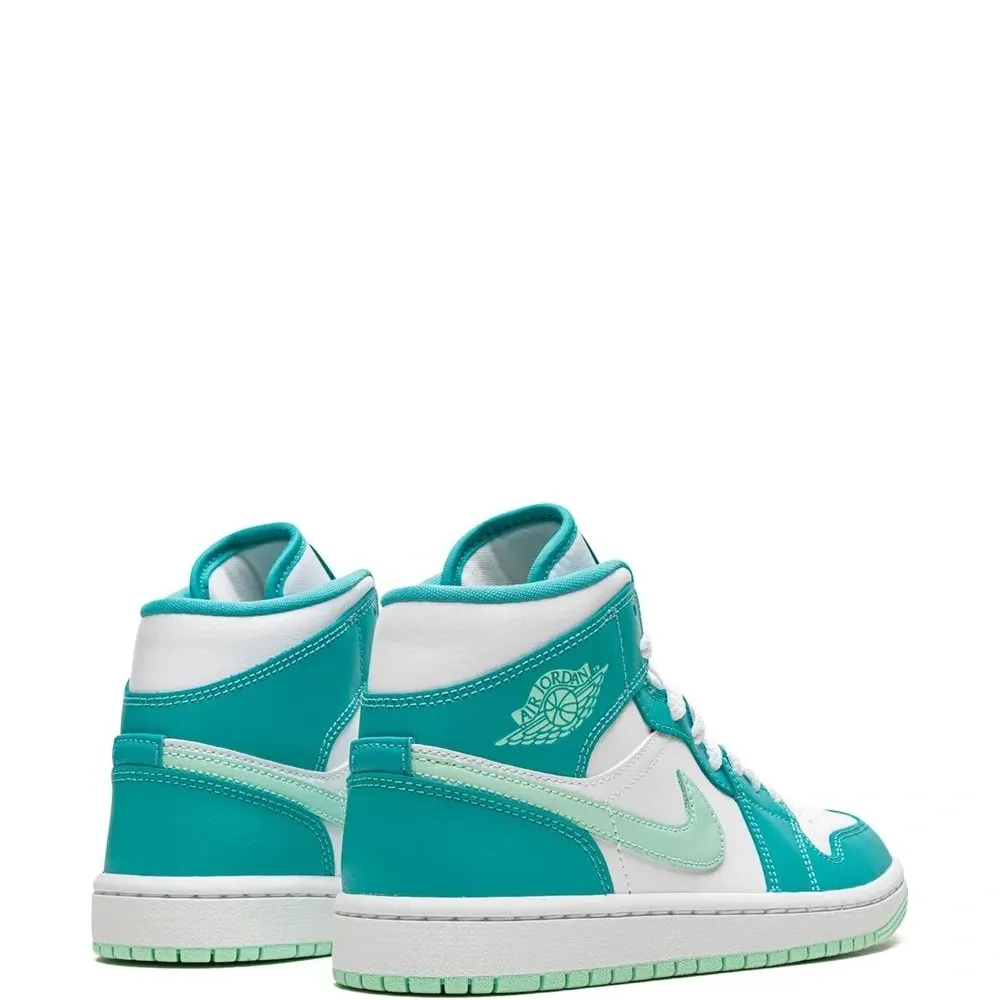 Кроссовки Air Jordan 1 Mid Washed Teal