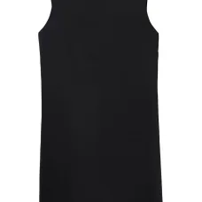 Атласное платье без рукавов