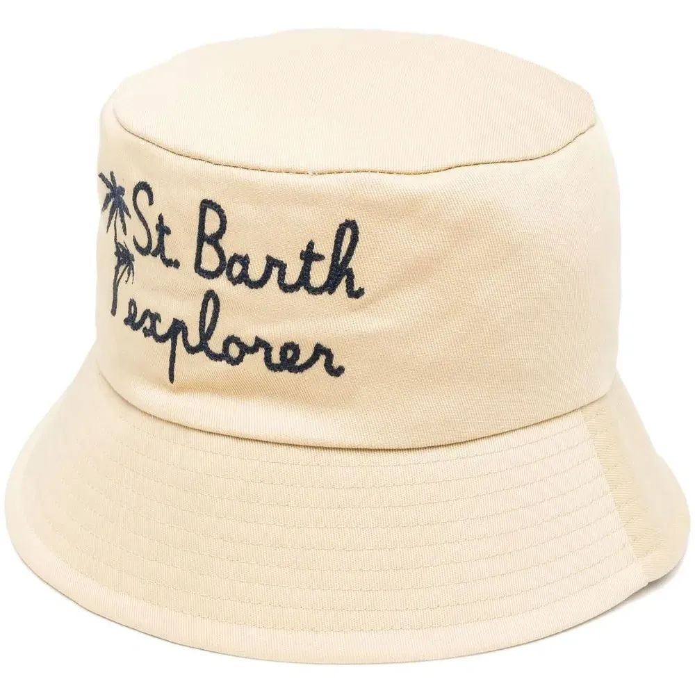 Панама с вышитым логотипом