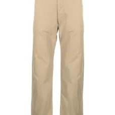 Твиловые брюки прямого кроя