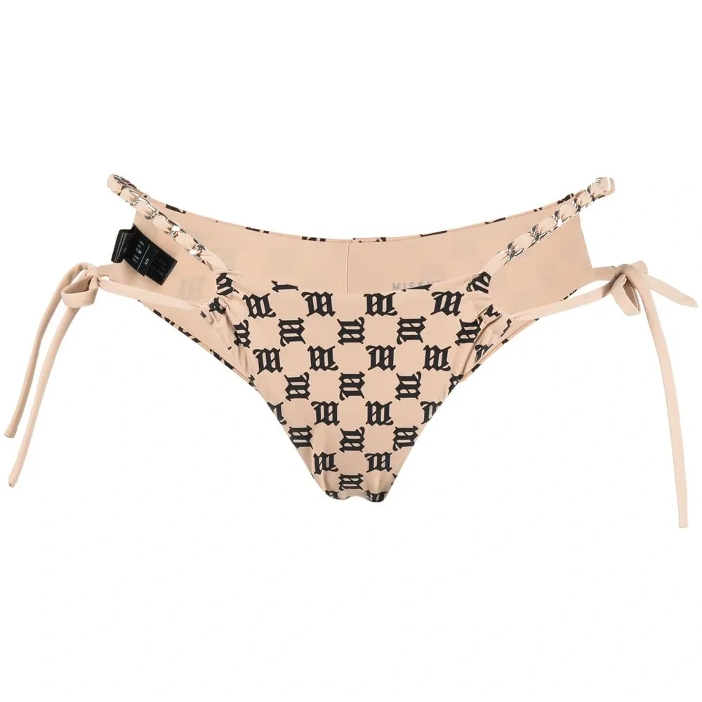 Плавки бикини с монограммой