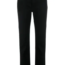 Прямые джинсы с заклепками