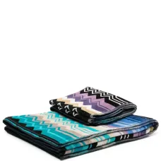 Набор полотенец с узором зигзаг Набор полотенец с узором зигзаг