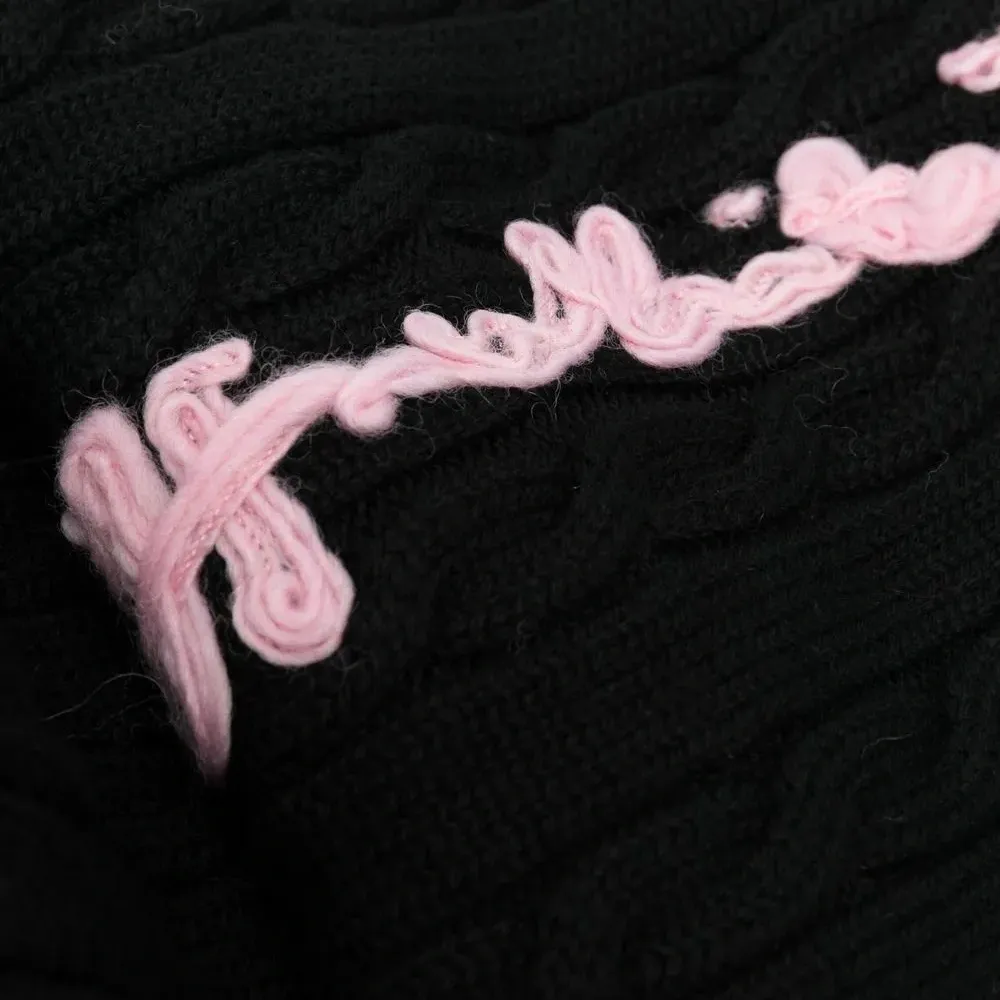 Шарф Off Cable из необработанной шерсти