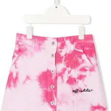 Юбка с принтом тай-дай Юбка с принтом тай-дай