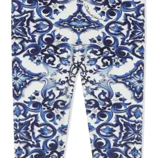 Легинсы Interlock с принтом Majolica