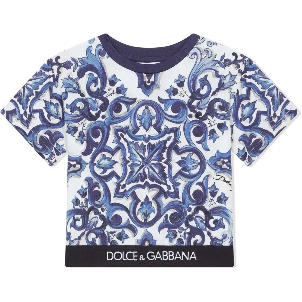 Футболка с принтом Majolica