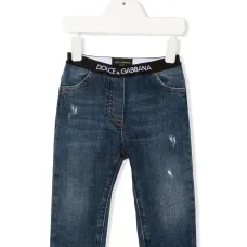 Джинсы с логотипом