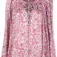 Блузка с абстрактным принтом Блузка с абстрактным принтом