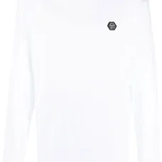 Футболка с длинными рукавами и логотипом