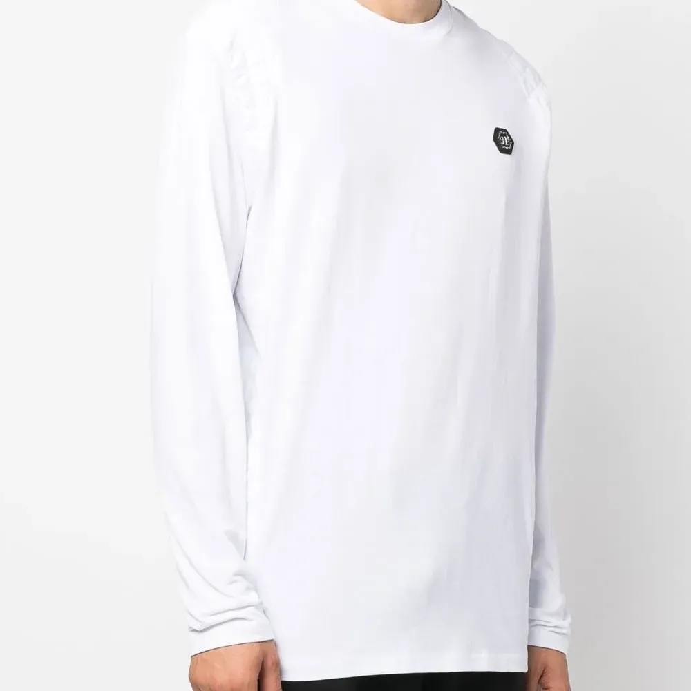 Футболка с длинными рукавами и логотипом