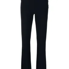 Расклешенные брюки с завышенной талией