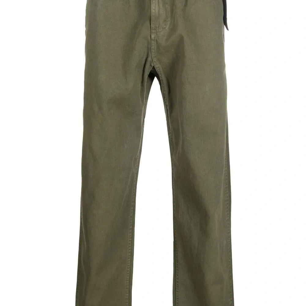 Прямые брюки с поясом