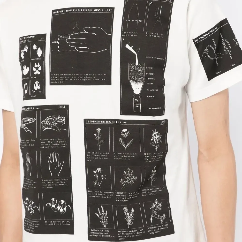 футболка с графичным принтом