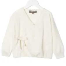 Кашемировый кардиган с запахом