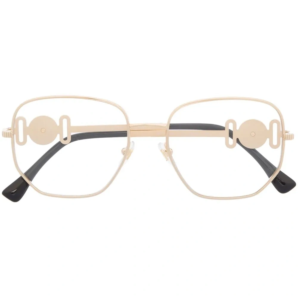 Очки в квадратной оправе с логотипом