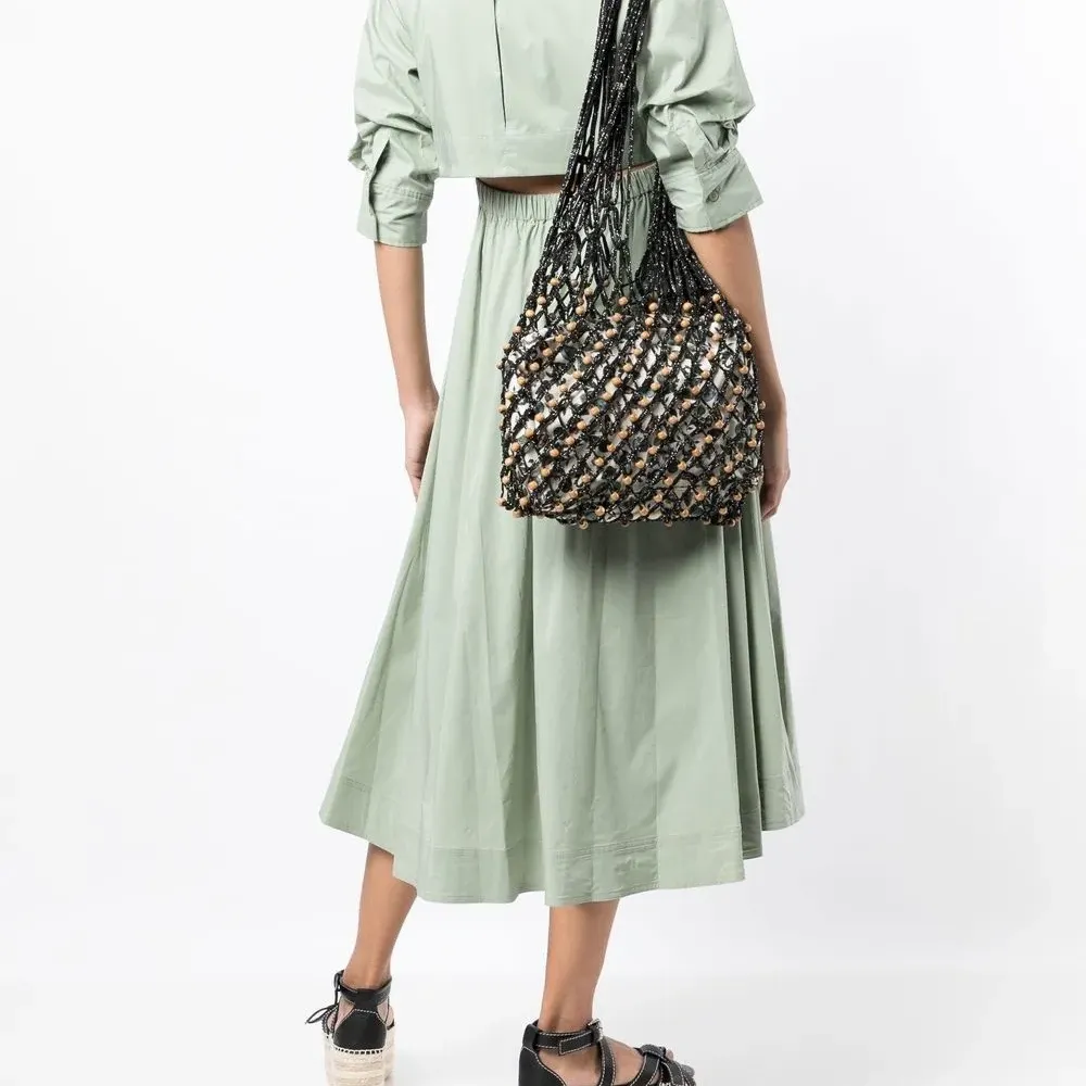 Сетчатая сумка-хобо