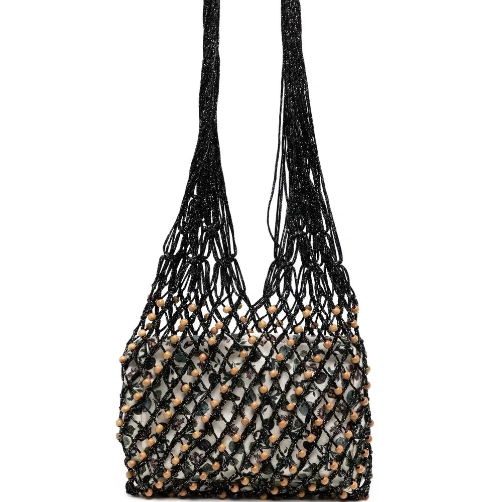 Сетчатая сумка-хобо
