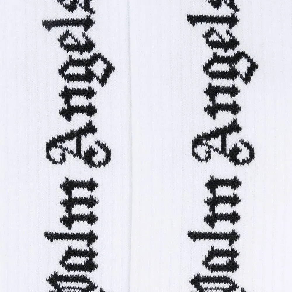 Носки в рубчик с логотипом Носки в рубчик с логотипом