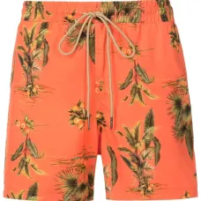 Плавки-шорты с принтом