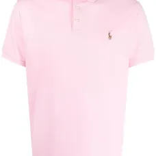 Рубашка поло с вышитым логотипом