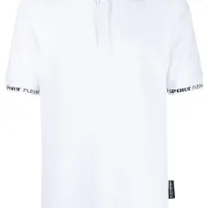 Рубашка поло с короткими рукавами и логотипом