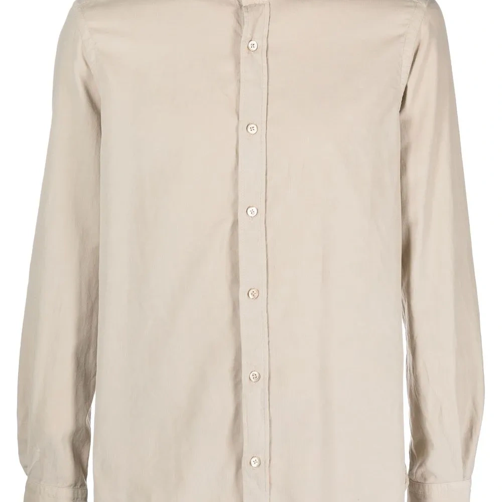 Рубашка с длинными рукавами и отложным воротником