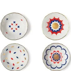 Набор из четырех глубоких тарелок Набор из четырех глубоких тарелок