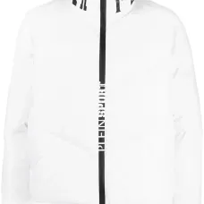 Пуховик с логотипом