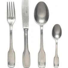 Набор из 24 серебряных столовых приборов Набор из 24 серебряных столовых приборов