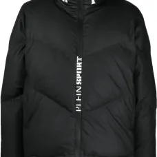 Пуховик с логотипом