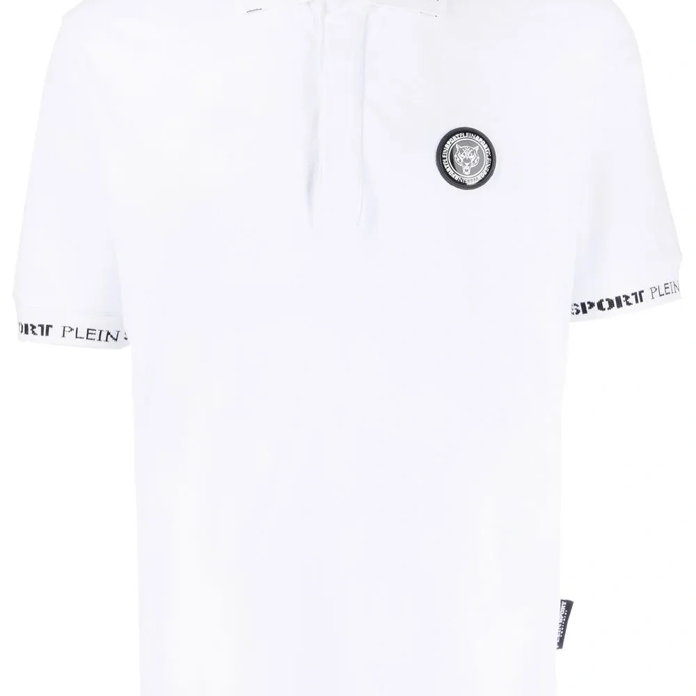 Рубашка поло с короткими рукавами и логотипом