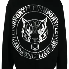 Толстовка с принтом и логотипом