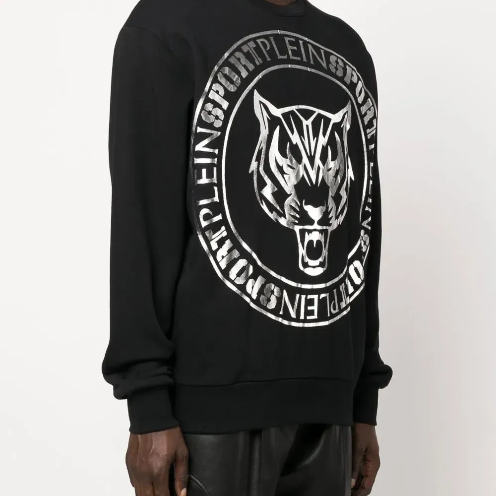 Толстовка с принтом и логотипом Толстовка с принтом и логотипом