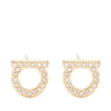 Серьги с декором Gancini