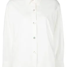 Рубашка с длинными рукавами и завязками