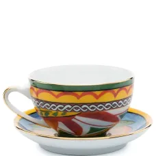 Чайный сервиз с принтом