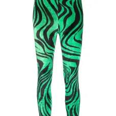Легинсы с эластичным поясом и зебровым принтом Легинсы с эластичным поясом и зебровым принтом