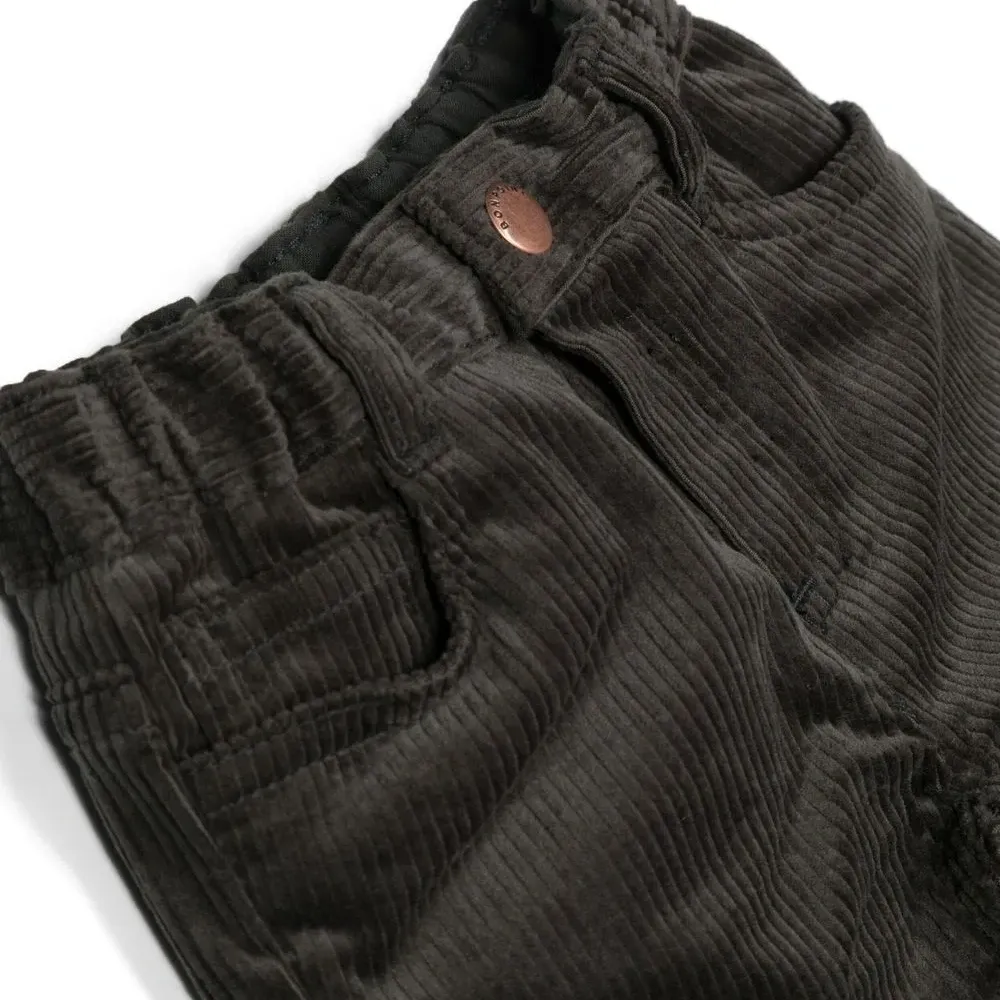 Вельветовые брюки прямого кроя